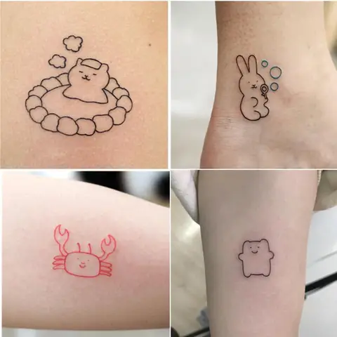 Hình Ảnh Cho Hình Xăm Mini Cute Đơn Giản: