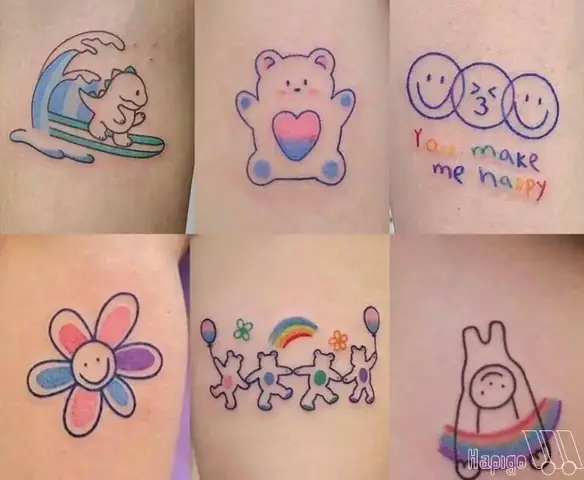 Hình Ảnh Cho Hình Xăm Mini Cute Đơn Giản: