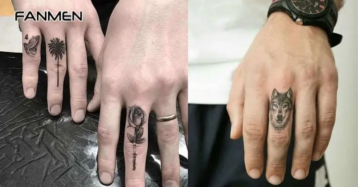 Hình Xăm Mini Ở Ngón Tay
