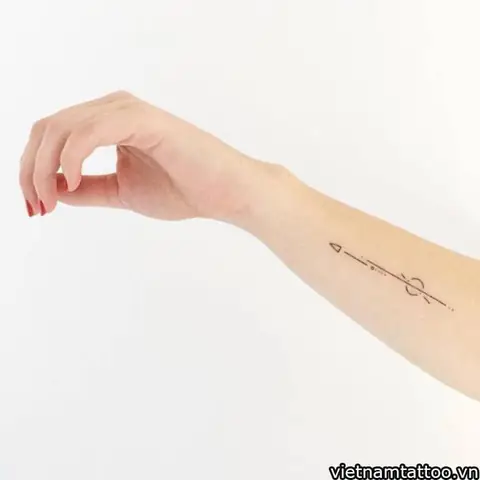 Hình Xăm Mũi Tên Thì Xăm Vị Trí Nào