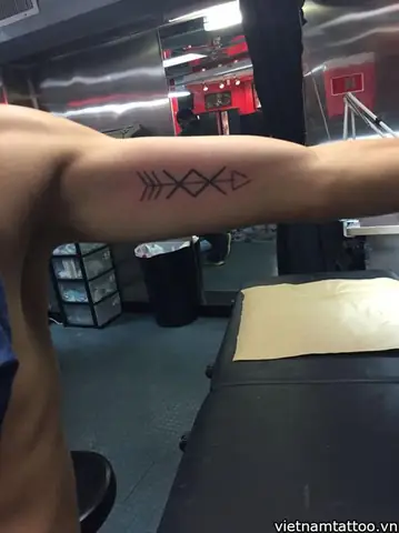 Hình Xăm Mũi Tên Thì Xăm Vị Trí Nào