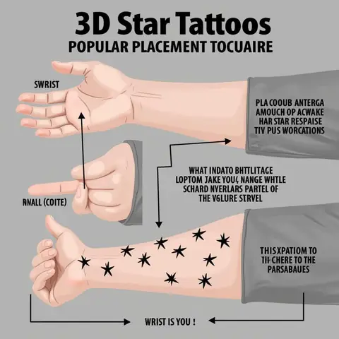 Vị Trí Xăm Hình Ngôi Sao 3d Đẹp Nhất Vị Trí Xăm Hình Ngôi Sao 3d Đẹp Nhất