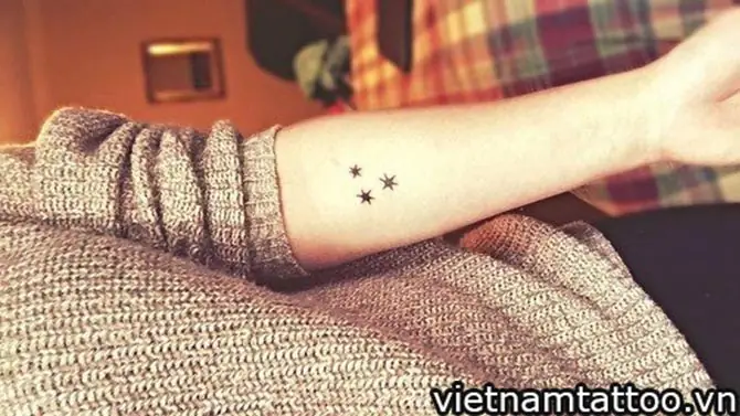 Những Vị Trí Của Hình Xăm Ngôi Sao Trên Cơ Thể