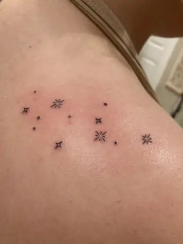200 Hình Xăm Ngôi Sao Mini