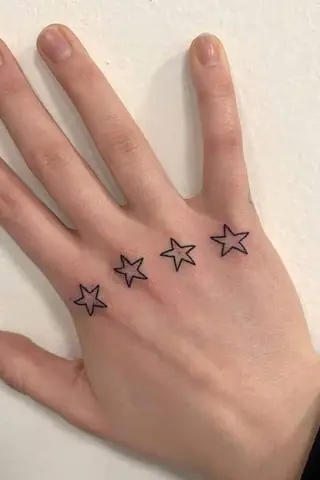 200 Hình Xăm Ngôi Sao Mini