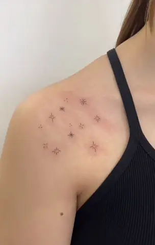 200 Hình Xăm Ngôi Sao Mini