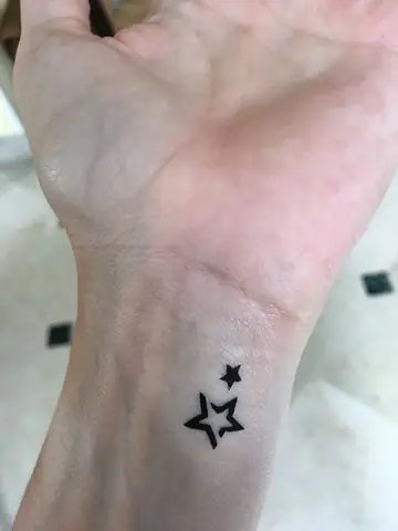 200 Hình Xăm Ngôi Sao Mini