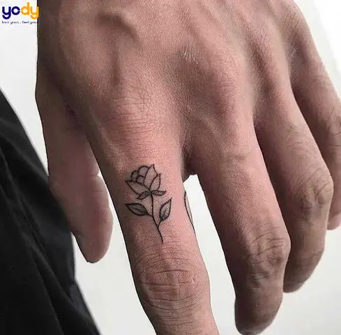 10 Xăm Ngón Tay Hình Hoa Hồng 10 Xăm Ngón Tay Hình Hoa Hồng