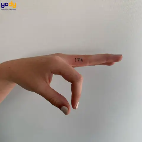 13 Xăm Ngón Tay Hình Số 13 Xăm Ngón Tay Hình Số