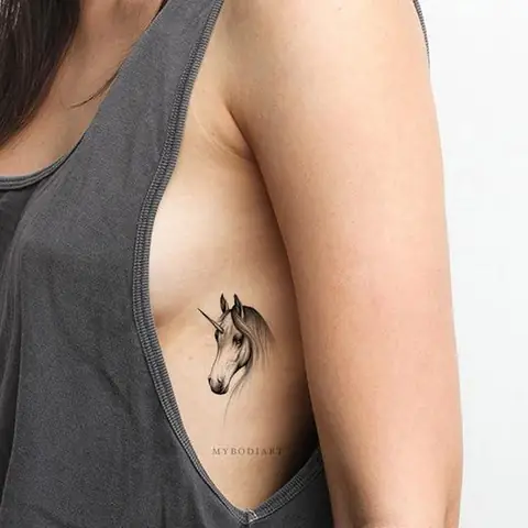 Vị Trí Xăm Ngựa Mini Đẹp?