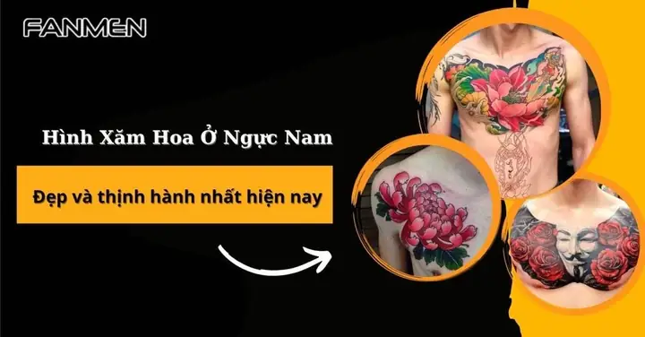 [top 45+] Hình Xăm Hoa Ở Ngực Nam Đẹp, Thịnh Hành Nhất 2025