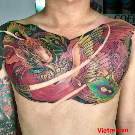 Trọn Bộ Hình Xăm Nhật Cổ Châu Á Ở Ngực Full Kín Ngực Đẹp Xu Hướng 2023