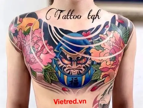 Trọn Bộ Hình Xăm Nhật Cổ Châu Á Ở Ngực Full Kín Ngực Đẹp Xu Hướng 2023