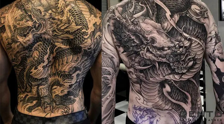 Hình Xăm Nhật Cổ Yakuza Full Lưng