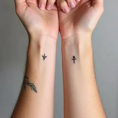Vị Trí Xăm Hình Xăm Nhỏ Cặp Đôi Lý Tưởng