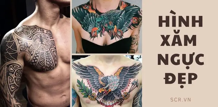 Hình Xăm Ở Ngực Nam Nhỏ