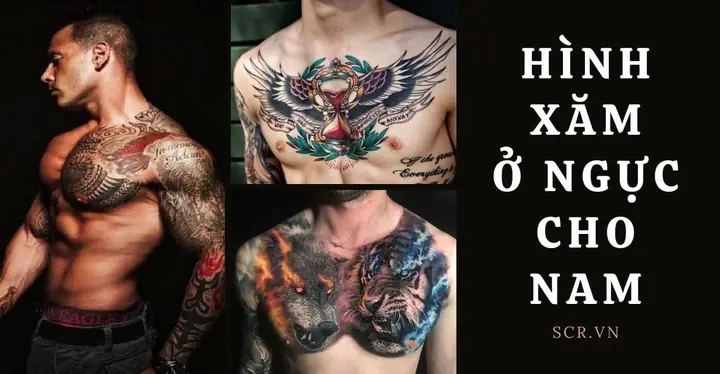Hình Xăm Ngực Nam Đẹp Ý Nghĩa