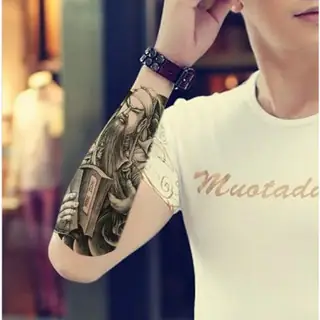 Hình Ảnh Cho Hình Xăm Nửa Cánh Tay Nam: