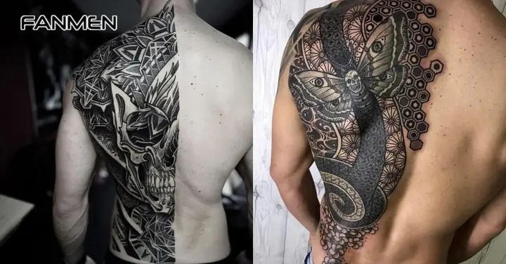 Hình Xăm Nửa Lưng Nam Độc Đáo Và Ấn Tượng Nhất Hình Xăm Nửa Lưng Nam Độc Đáo Và Ấn Tượng Nhất