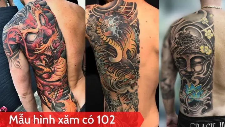 Hình Ảnh Cho Hình Xăm Nửa Lưng Nhật Cổ: Hình Ảnh Cho Hình Xăm Nửa Lưng Nhật Cổ: