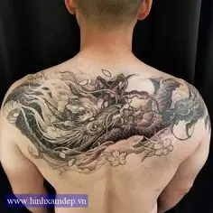 Hình Ảnh Cho Hình Xăm Nửa Lưng Trên Đẹp Cho Nữ: