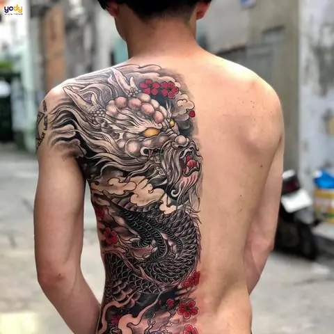 Tổng Hợp Những Hình Xăm Nửa Lưng Đẹp Siêu Ngầu, Siêu Mới Mẻ