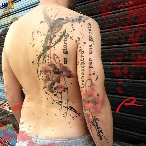 Tổng Hợp Những Hình Xăm Nửa Lưng Đẹp Siêu Ngầu, Siêu Mới Mẻ