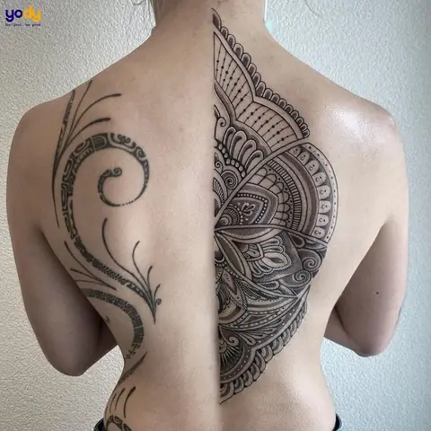 Tổng Hợp Những Hình Xăm Nửa Lưng Đẹp Siêu Ngầu, Siêu Mới Mẻ