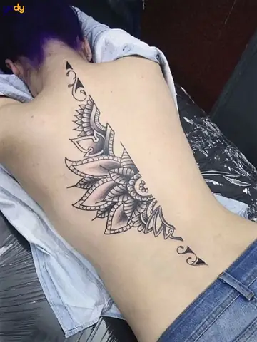 Tổng Hợp Những Hình Xăm Nửa Lưng Đẹp Siêu Ngầu, Siêu Mới Mẻ