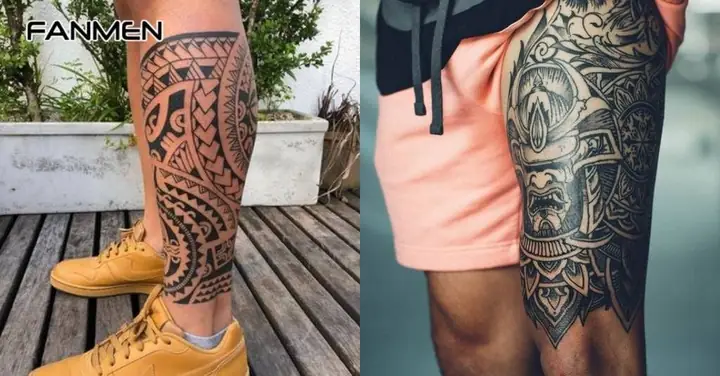 Side Leg Tattoo (hình Xăm Một Bên Chân)