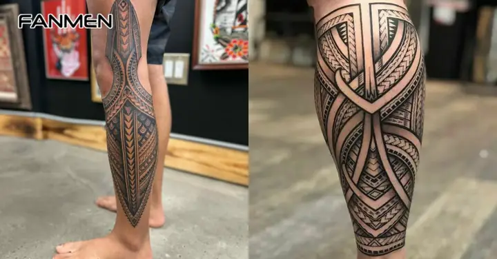 Side Leg Tattoo (hình Xăm Một Bên Chân)