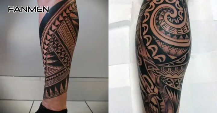 Side Leg Tattoo (hình Xăm Một Bên Chân)