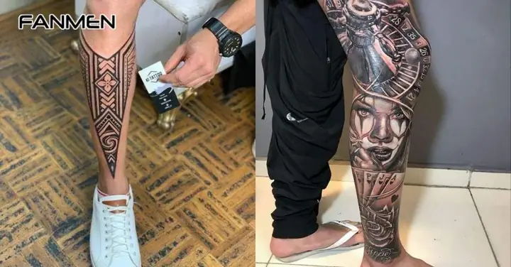 Lower Leg Tattoo (hình Xăm Dưới Đầu Gối)