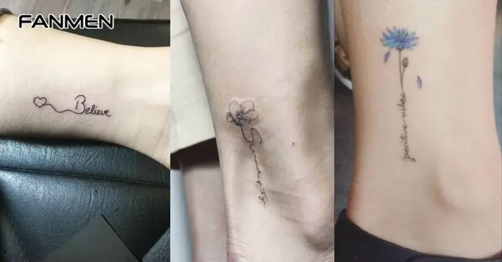 Hình Xăm Chữ Ở Chân (lettering Tattoos) Hình Xăm Chữ Ở Chân (lettering Tattoos)
