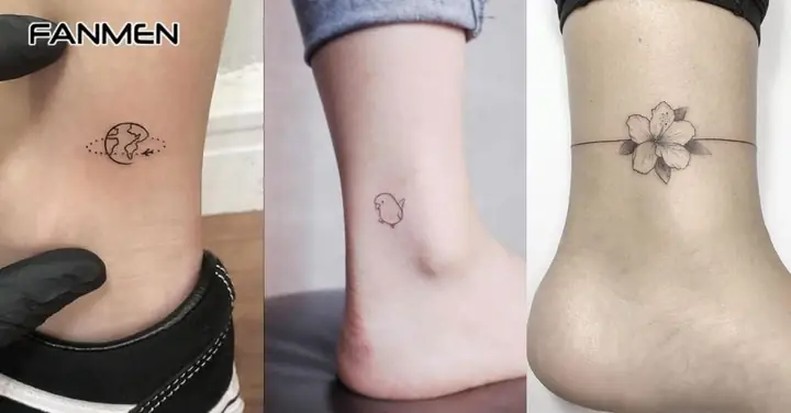Hình Xăm Ở Chân Tối Giản (minimalist Tattoos)