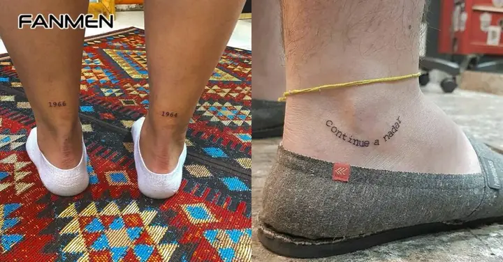 Hình Xăm Chữ Ở Chân (lettering Tattoos) Hình Xăm Chữ Ở Chân (lettering Tattoos)