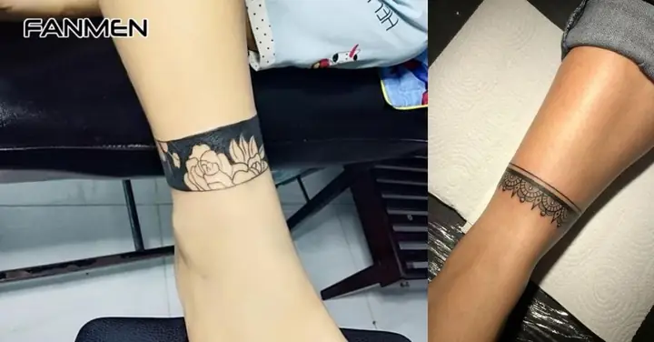 Hình Xăm Vòng Cổ Chân Cho Nam