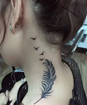 Những Mẫu Hình Xăm Ở Cổ Dành Cho Nữ