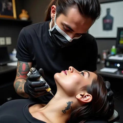 Quy Trình Xăm Hình Xăm Ở Cổ Họng Và Thời Gian Thực Hiện Quy Trình Xăm Hình Xăm Ở Cổ Họng Và Thời Gian Thực Hiện