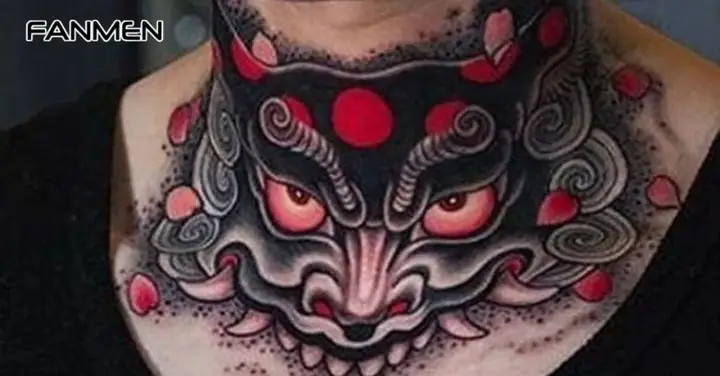 Hình Xăm Ở Trước Cổ Nam
