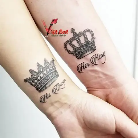 Hình Xăm Cổ Tay Vương Miện Hình Xăm Cổ Tay Vương Miện