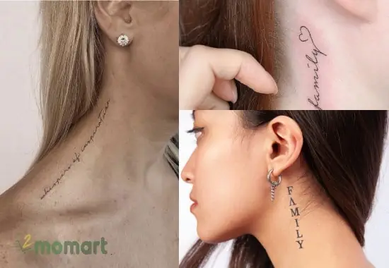 Hình Xăm Ở Cổ Gáy Có Đau Không? Hình Xăm Ở Cổ Gáy Có Đau Không?