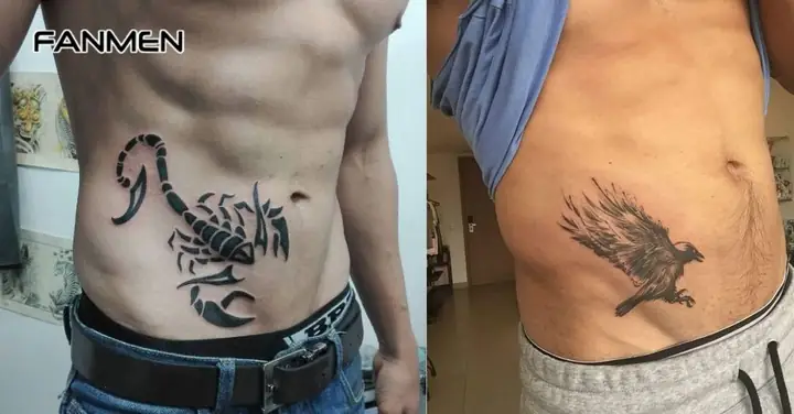 Hình Xăm Động Vật Ở Hông Eo Nam