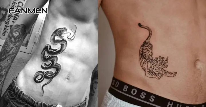 Hình Xăm Động Vật Ở Hông Eo Nam