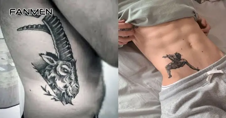 Hình Xăm Động Vật Ở Hông Eo Nam