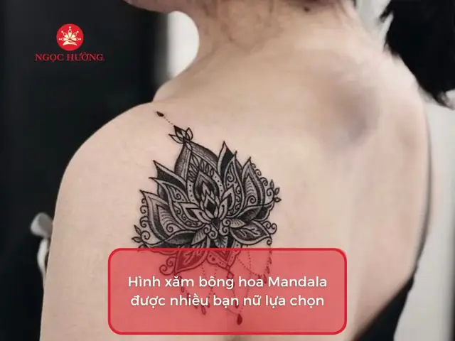 Một Số Gợi Ý Hình Xăm Mandala Ở Lưng Cho Nữ
