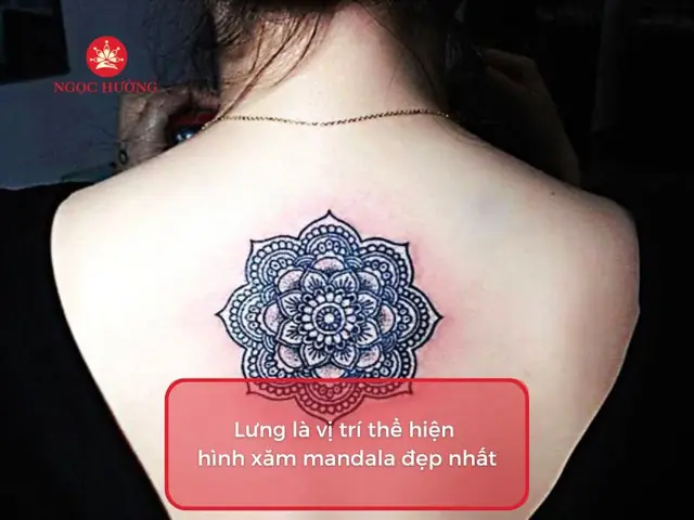 Những Vị Trí Để Xăm Hình Mandala Đẹp Cho Nữ