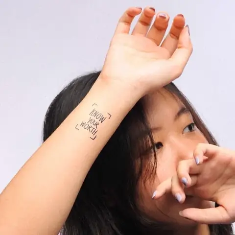 Hình Xăm Chữ Đẹp Cho Nữ Ở Cổ Tay