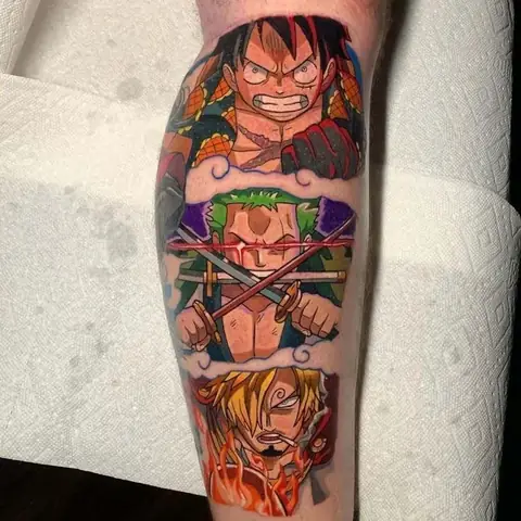 Hình Xăm One Piece: Biểu Tượng Đam Mê, Phiêu Lưu Và Tinh Thần Tự Do