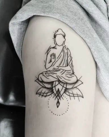 200 Hình Xăm Phật Mini Đẹp